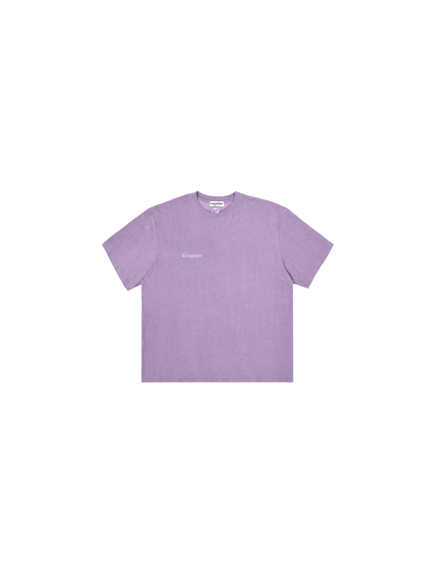 Lesugiatelier Logo Cropped T-Shirt / Purple